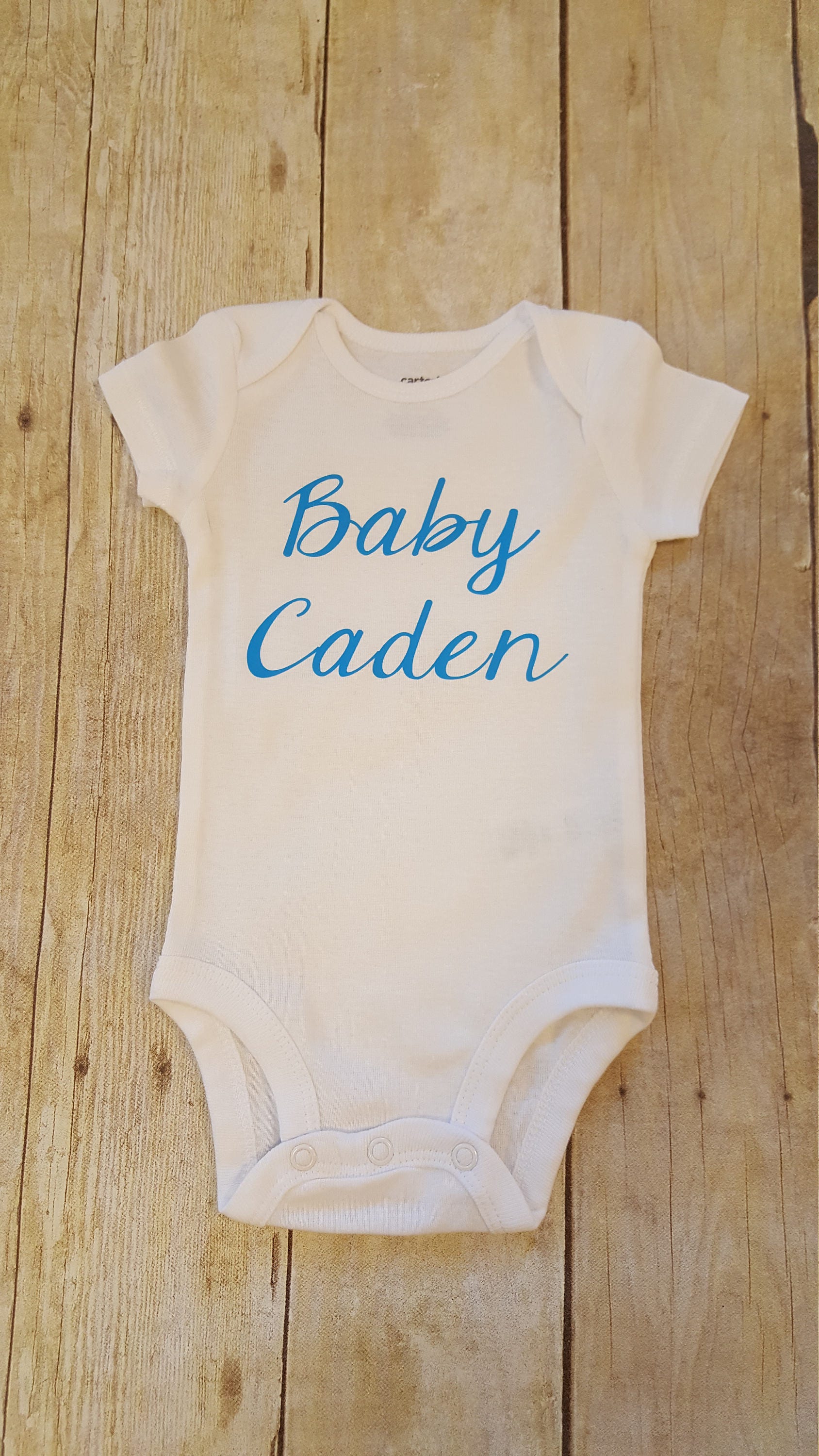 monogrammed onesies for baby boy