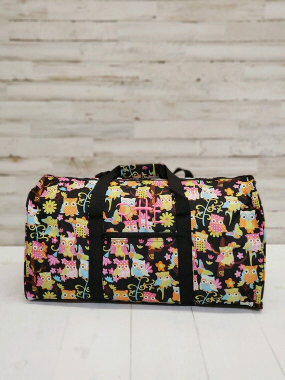owl duffle bag