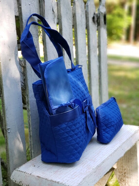 royal blue diaper bag