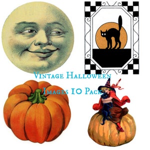 Vintage Gothic Halloween Clipart SVG PNG Gráfico por Digital Magpie Design  Studio · Creative Fabrica