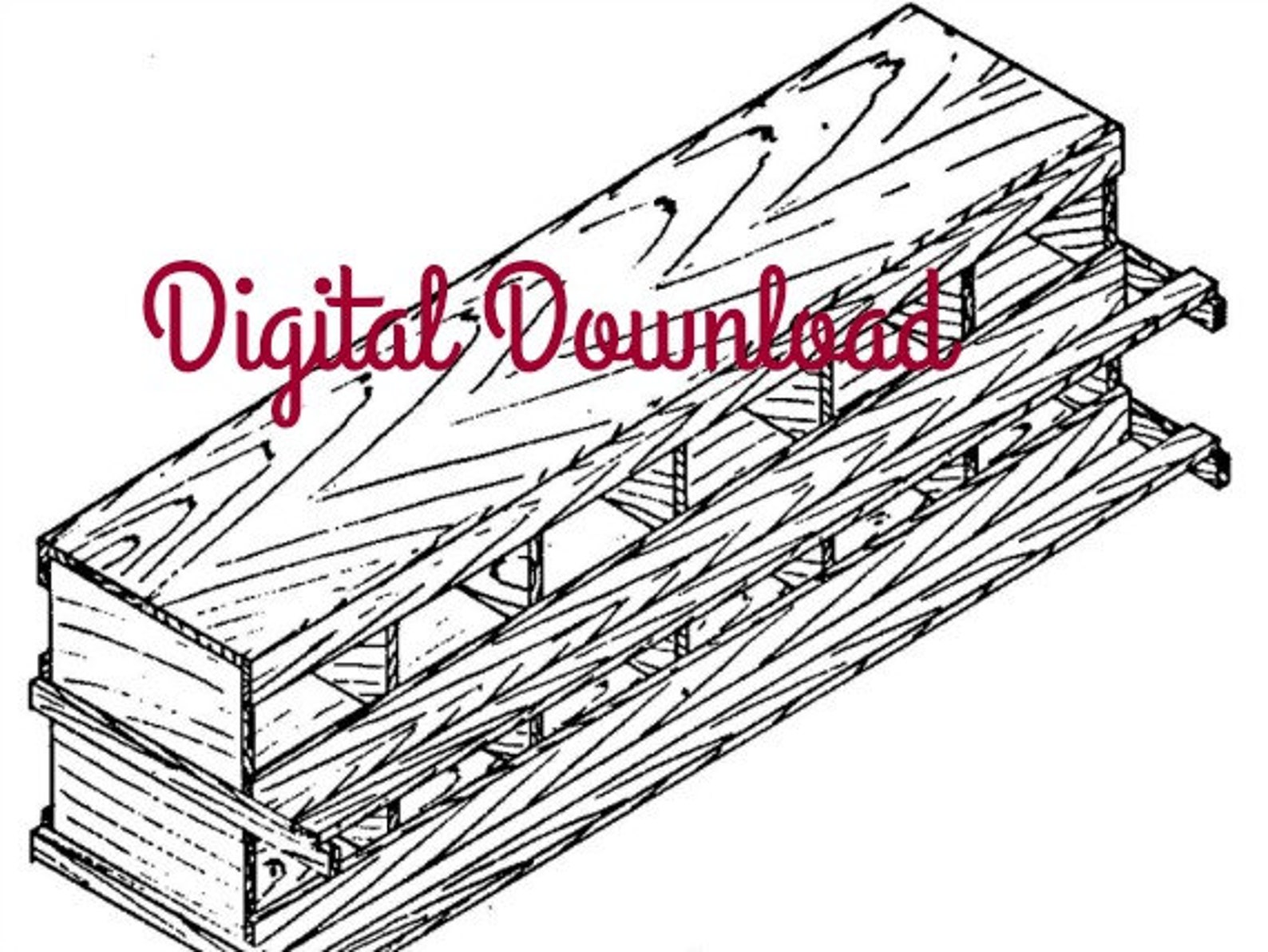 Chicken/pigeon Coop Blueprints, Hen House, Nest Boxes, Vintage