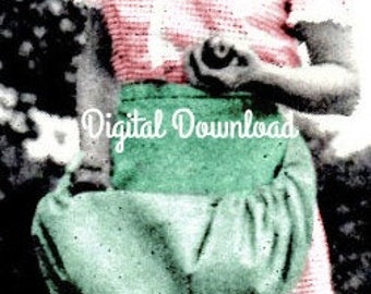 Patrones de costura Vintage, Delantal de Jardinería, Delantal de Huevo, Delantal de Cosecha, Delantal de Mujer, Patrones Vintage, Descarga Digital, PDF Instantáneo