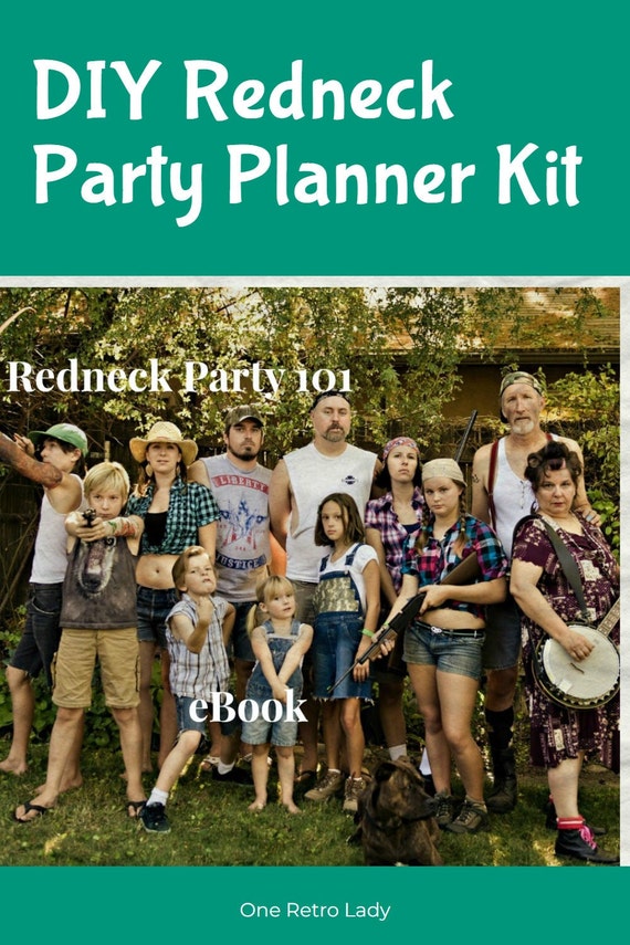Party Planner 101 Redneck Theme Party How to Host a Redneck - Etsy Ireland