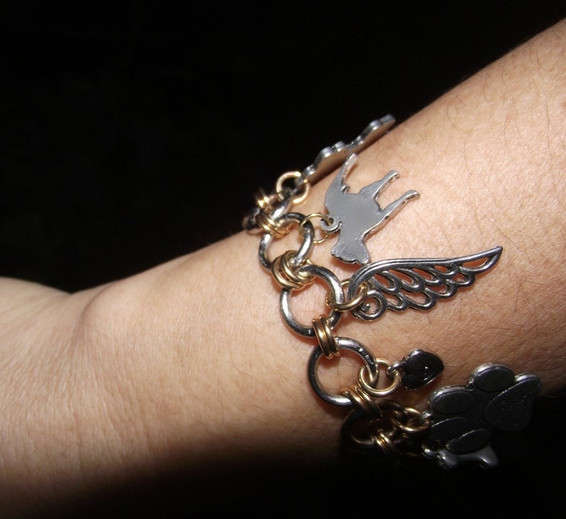 Pit Bull Angel Charm Bracelet image 4