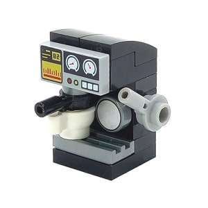MOC Coffee maker coffee Espresso machine for your kitchen Custom Design Mini Set Models Built of LEGO® Bricks