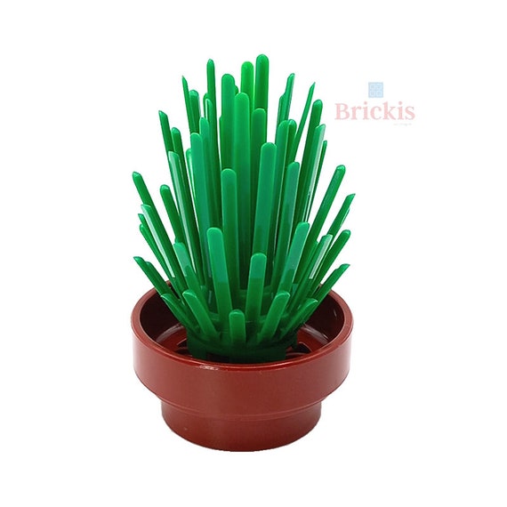 Custom Design MOC plant in a pot Models Built of LEGO Bricks Plants City Garden landscape accessories for minifigures