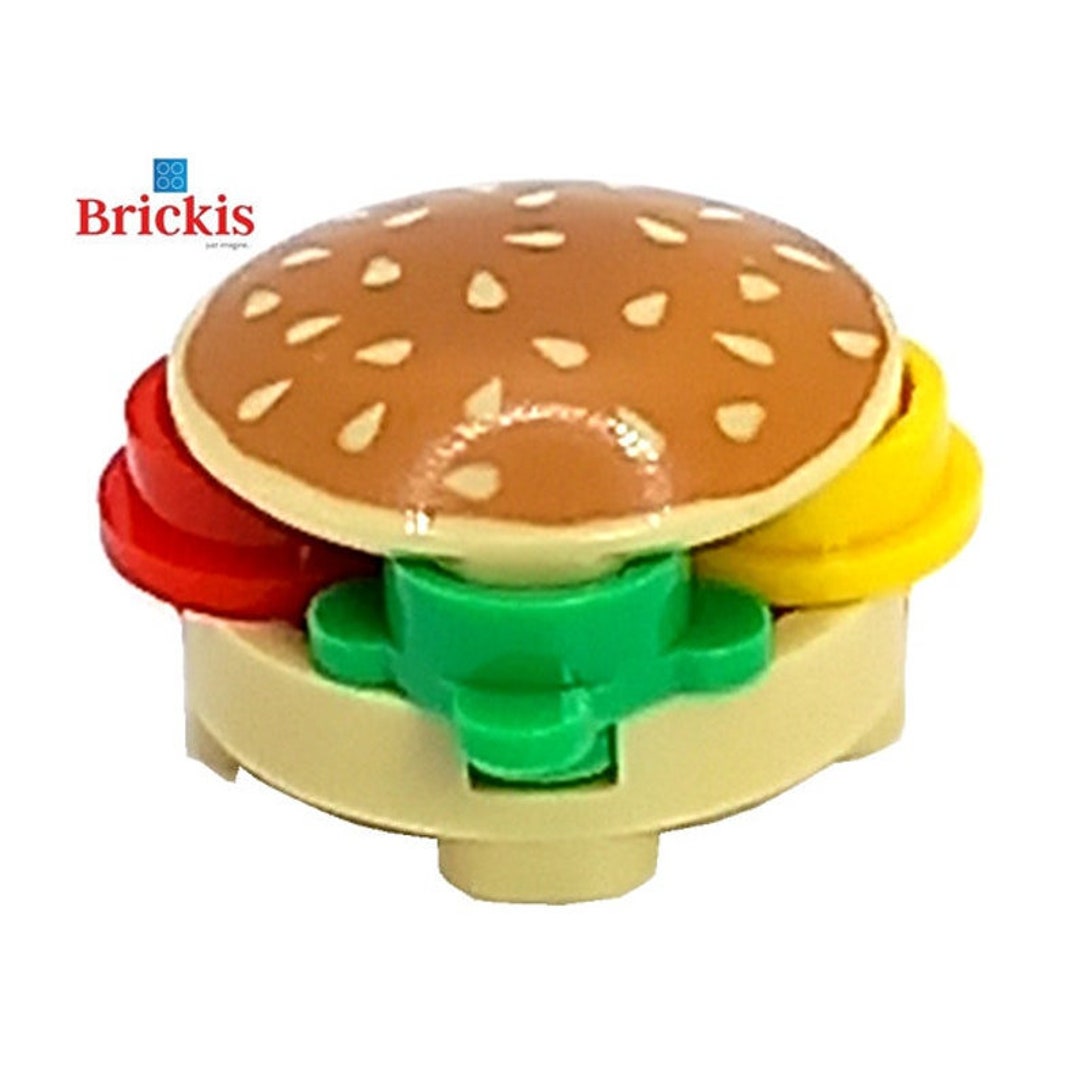 Models Built of LEGO® Burgers With Sesame -