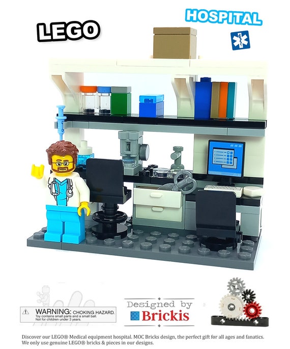 Models Built of LEGO Bricks Scientific RESEARCH LAB Bench Workstation Custom Set moc Biosafety Cabinet With Display Safe Working in Lab Etsy Canada