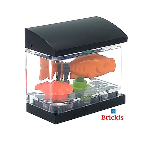 Mini lego fish tank new arrivals