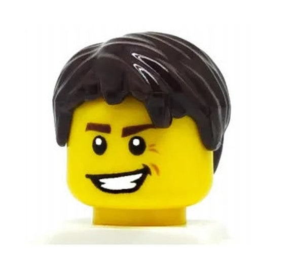 HAIR boy man face parts original Lego to configure your 日本