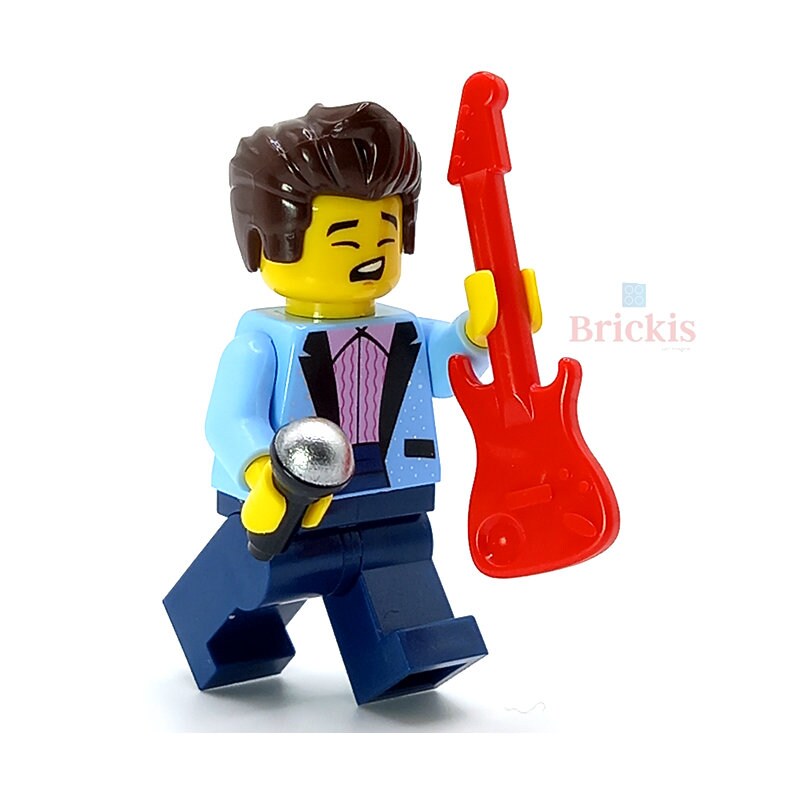 Custom Minifigure Models Built of LEGO® Bricks Elvis Presley Rock and ...