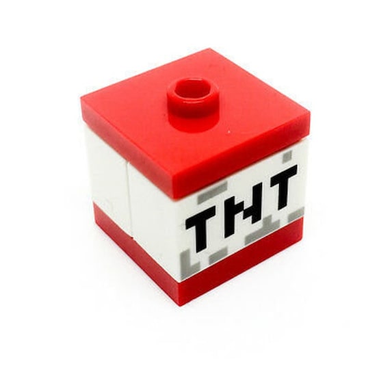 Lego minecraft tnt block sale