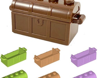 X5 LEGO Treasure Chest Container NEW Authentic Minifig Accessory Pirates 