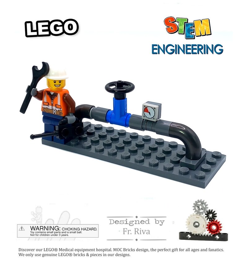 Models Built of LEGO® Bricks LEGO® Moc STEM Engineering Industrial ...