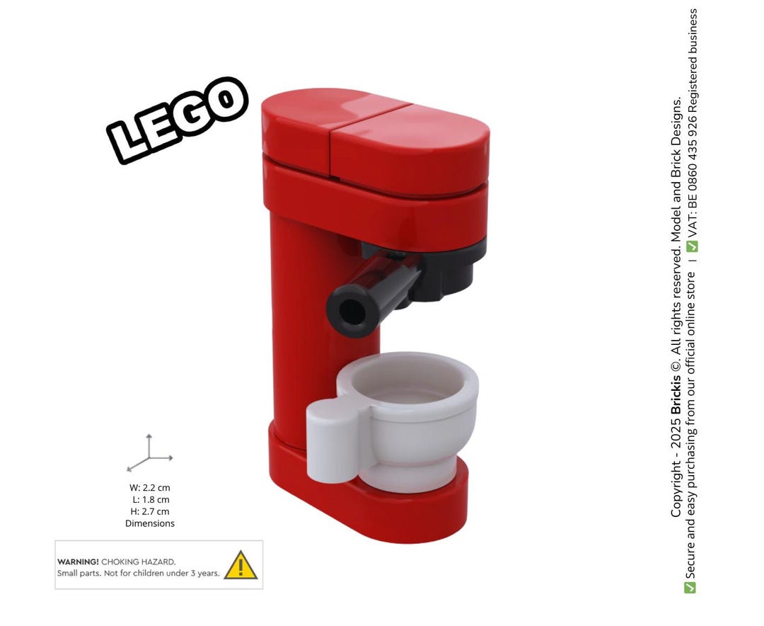 Buy MOC Espresso Coffee Models Built of LEGO® Bricks, All Our  Kitchen Appliance is Made to LEGO Minifigure Designed by Brickis  Online