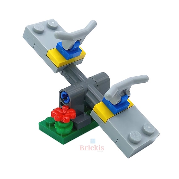 MOC Altalena parco giochi Design personalizzato MiniSet Modelli costruiti  con mattoncini LEGO® regali per bambini