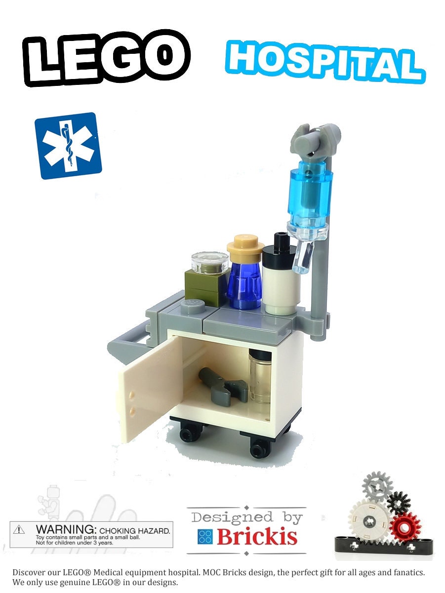 Models Built of LEGO Bricks LEGO MOC Medical Equipment for Nurses and Doctor Brickis Etsy