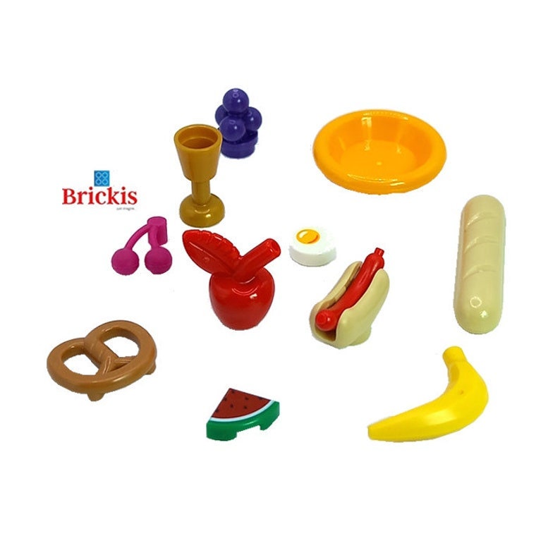Lego food minifigures sale