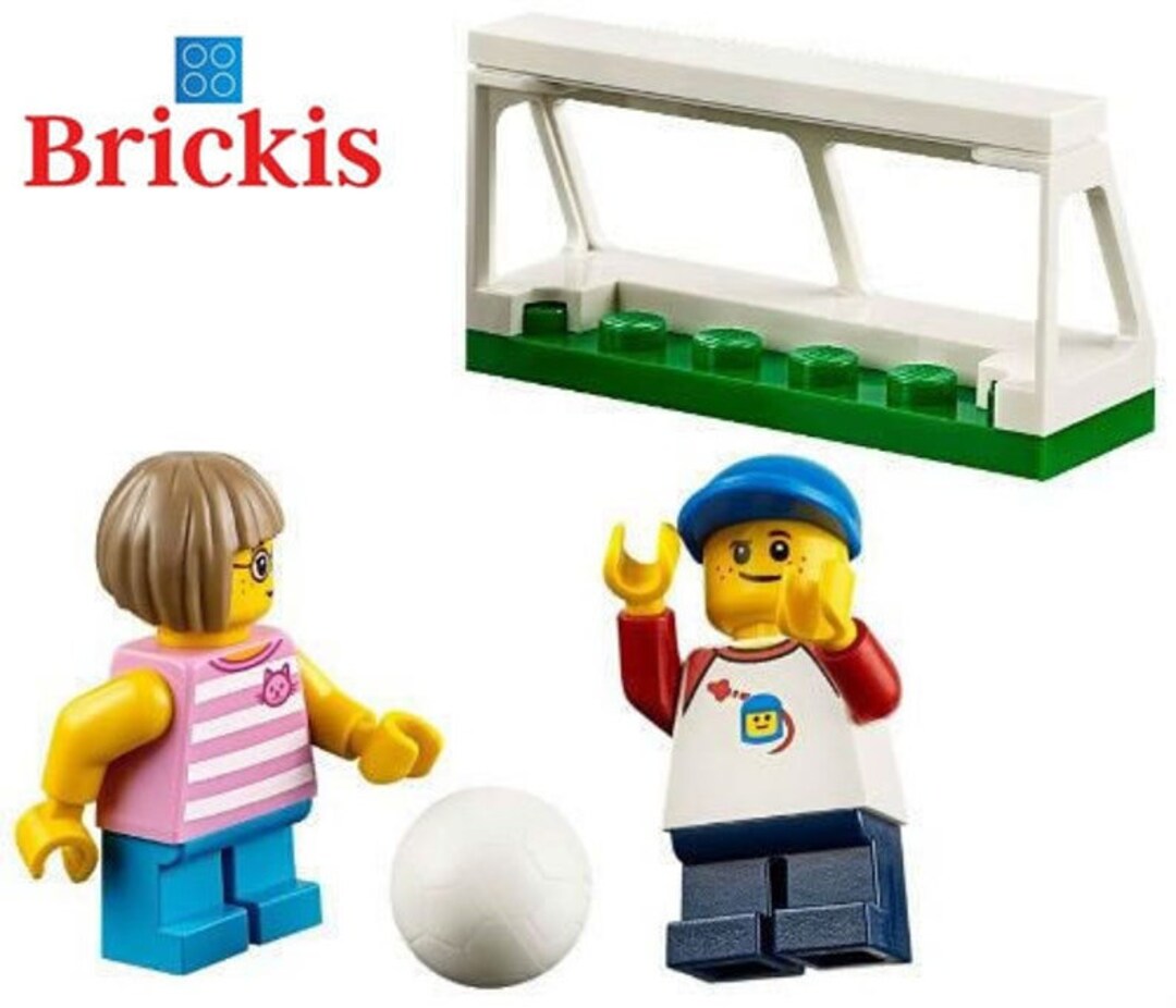 Ikke moderigtigt Omhyggelig læsning overraskende LEGO® Minifigures 2 Children Play Soccer Football - Etsy