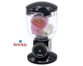 Blender Food mixer with strawberries - fruit Custom Design mini Set Models Built of LEGO Bricks Elements Mixer Accessories for minifigures