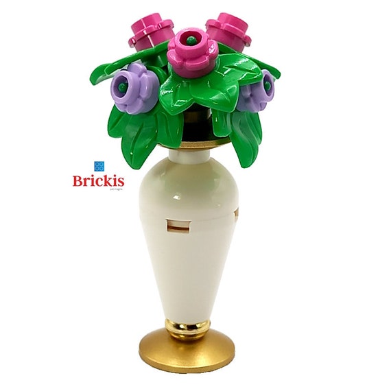 Modèle Moc mini-ensemble MOC LEGO® Fleurs dans un vase Plantes