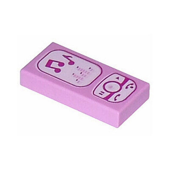 LEGO Cell Phone printed Tile 1 X 2 DECORATED printed parts accessories for your minifigure