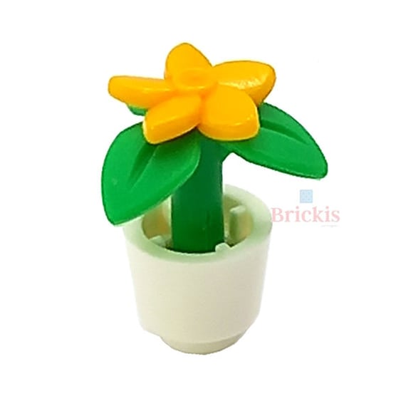 Modèle Moc mini-ensemble MOC LEGO® Fleurs dans un vase Plantes