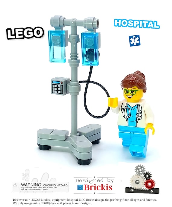 Models Built of LEGO Bricks Drip Stand Hospital Equipment Operation Room Custom Set MOC Brickis Etsy Canada