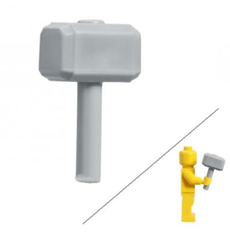LEGO® Hammer Sledgehammer parts accessories for your minifigure