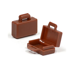 LEGO® aktentas  koffer valies voor minifiguren  brickis