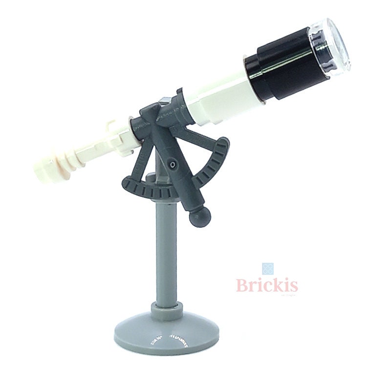 stargazer space telescope for researcher scientist Custom Design MiniSet Models Built of LEGO Bricks Stargazer Stem Brickis