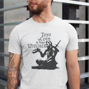 The Witcher t-shirt. Gaming t-shirt.