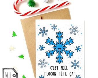 Carte Pop Up Flocon De Neige Avec Cœur - Carte 3D Musicale Pour Noël (Modèle LIN17082 N442) - 2