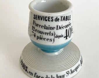 French Advertising Porcelain Match Striker