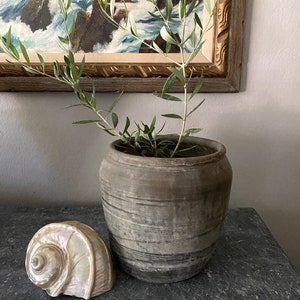 Vintage Black Gray Pottery Jugs Pots Vases image 1