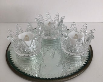 Crystal Crown Votive ON SALE