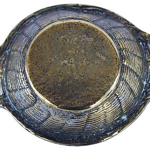 English Vintage Petite Brass Basket Catchall Ring Holder image 4