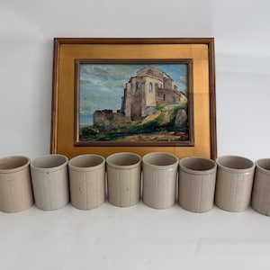 Antique English Stoneware Preserves Jars
