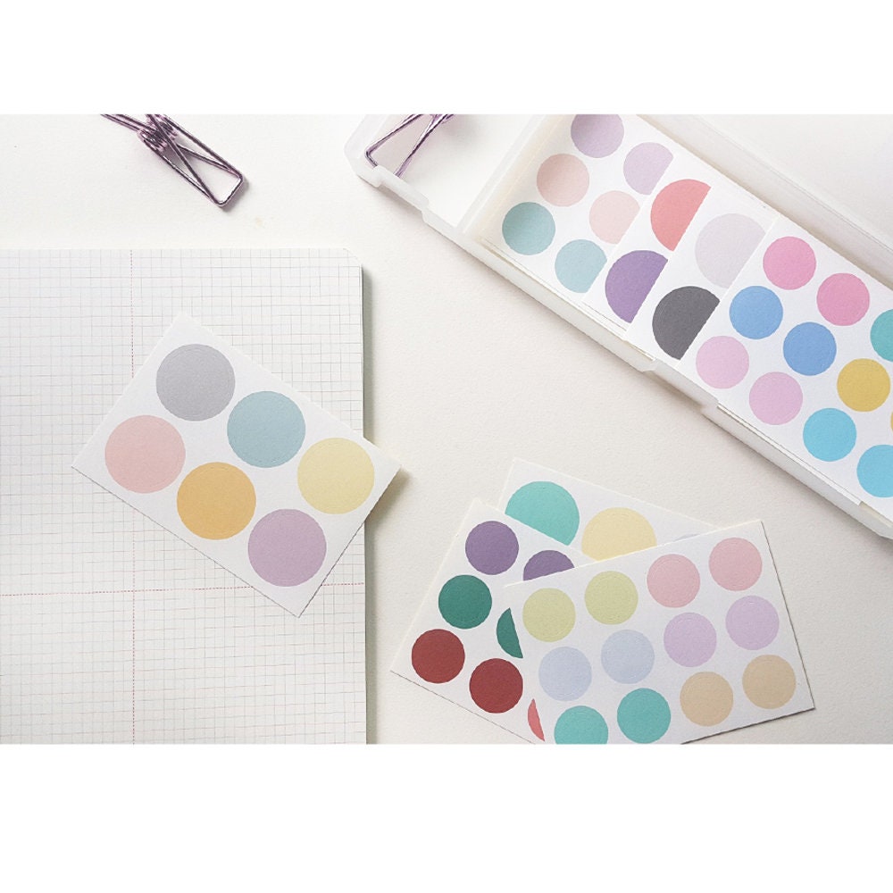 6 Sheets Scrapbook Decor Stickers Decals Paper Stickers Dairy Etsy