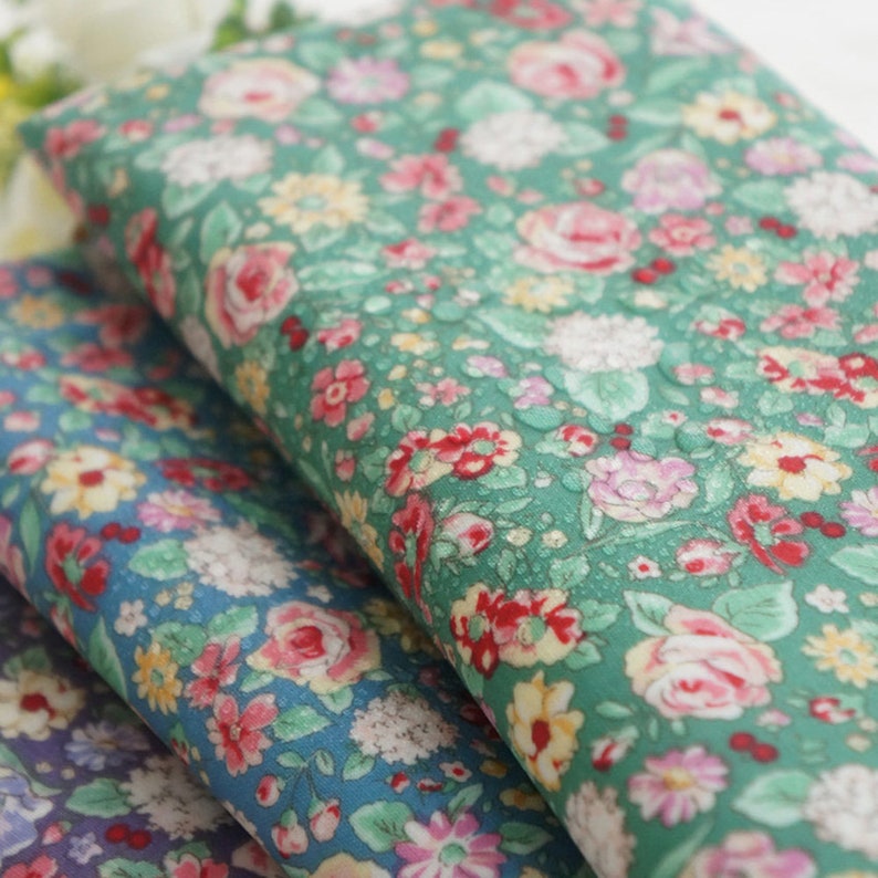 Laminated Cotton Fabrics by the Yard Waterproof Oilcloth Vinyl Etsy