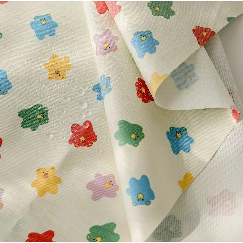 Laminated Cotton Fabric by the Yard TPU Laminated Waterproof Etsy