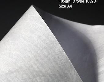 Tyvek sheet 105gsm D type/1082D - Pack of 10/100 sheets Tyvek Paper Size A4
