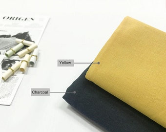 Cotton Gauze Fabric by the Yard, Solid Korean Baby Gauze, 57" Wide