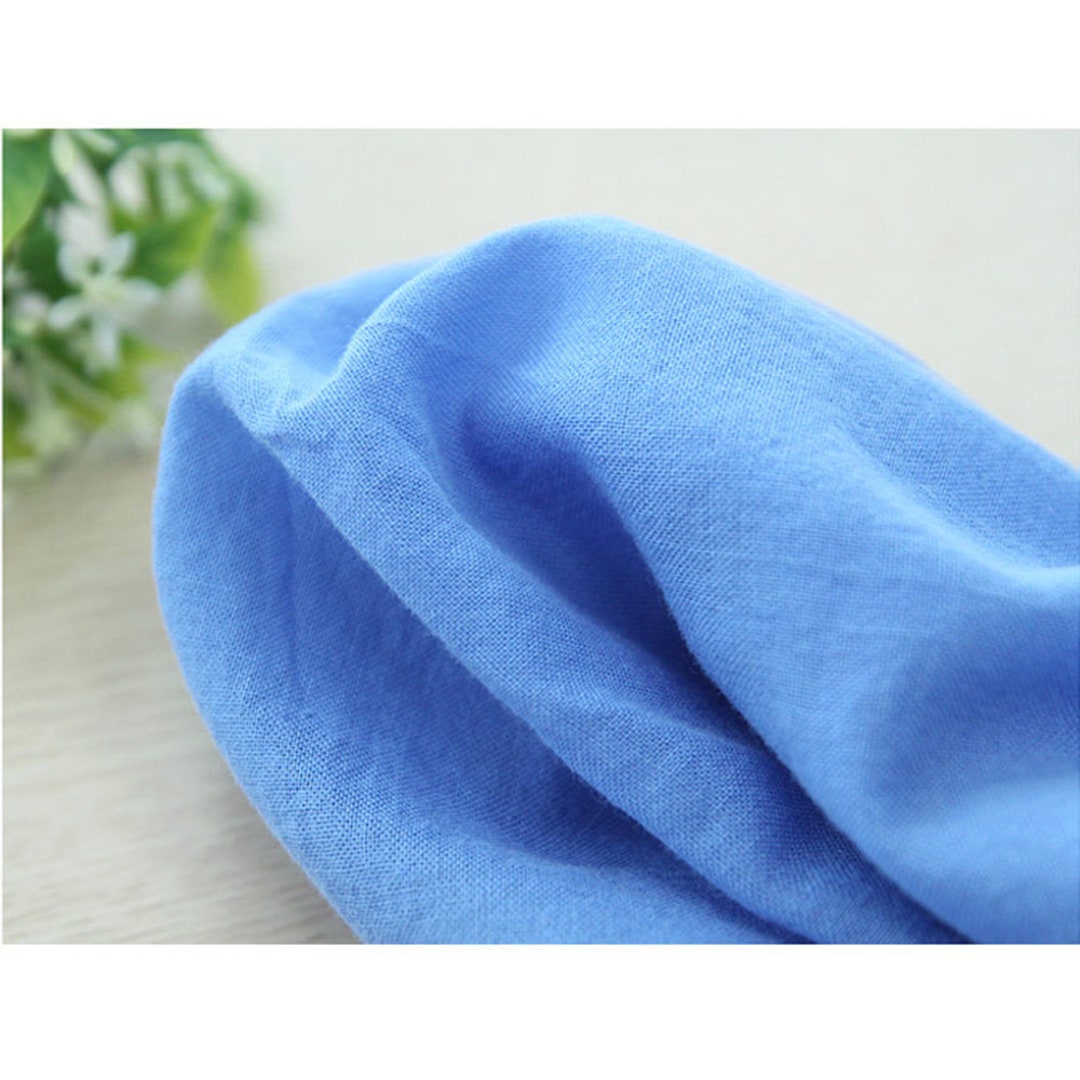 Cotton Gauze Fabric Muslin Baby by the Yard Korean Gauze Fabrics Single