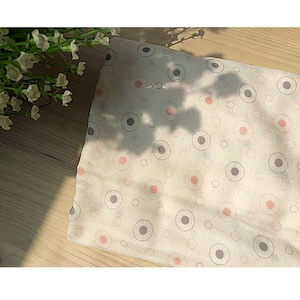 Gauze Fabric Cotton Gauze fabric Bamboo Cotton  Single Gauze Fabric by the yard  muslin fabric Korean Gauze Sewing Supplies - Dot_IL6341
