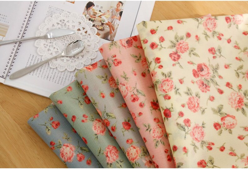 Laminated cotton Fabrics waterproof vinyl fabric yard oilcloth Etsy