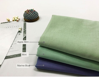 Cotton Gauze Fabric by the Yard, Solid Color Korean Gauze, 57" Wide