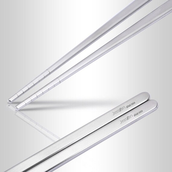 Korean Chopsticks Spoon Set Jeosgalag Metal Chopsticks STAINLESS