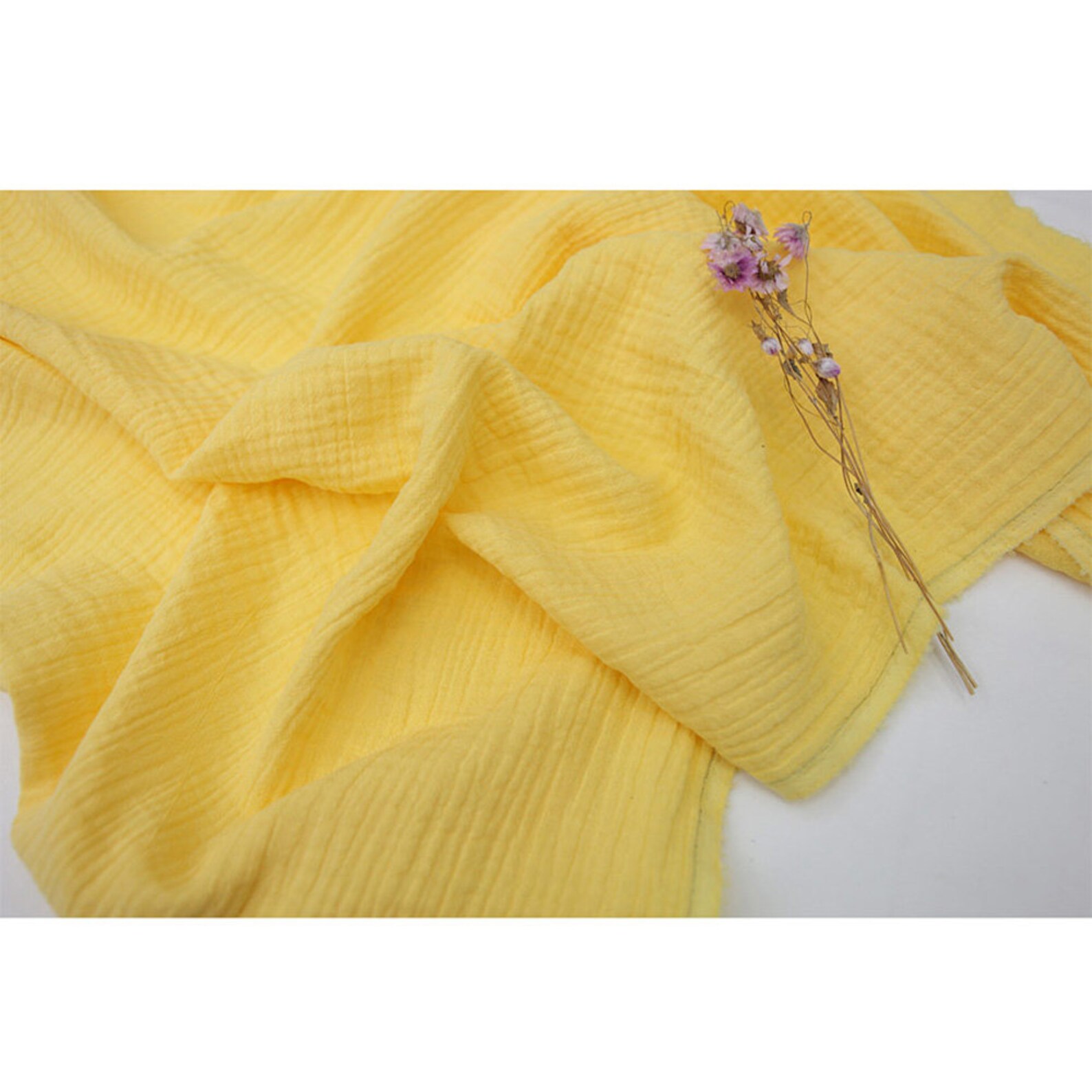 Cotton Double Gauze Fabric Yoru Bio Washing 2 layer gauze by Etsy