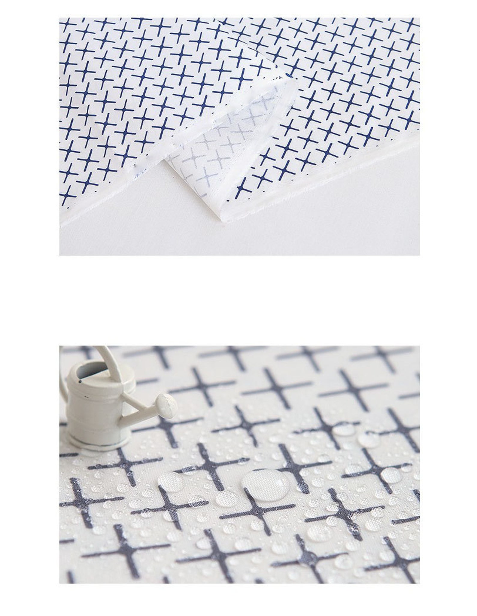 Laminated cotton Fabrics yard Waterproof vinyl PVC wide Etsy